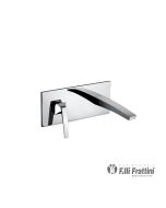 Μπαταρία Νιπτήρα Τοίχου 2 οπών Luce Frattini Chrome 84034-100
