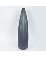 ΒΑΖΟ ΚΕΡΑΜΙΚΟ ΑΝΘΡΑΚΙ 19.5x78cm Eurolamp 752-20393