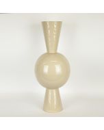 ΒΑΖΟ ΜΕΤΑΛΛΙΚΟ ΜΠΕΖ 30x30x75cm Eurolamp 752-22052