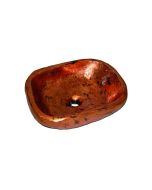 Νιπτήρας Επκαθήμενος Χειροποίητος 48,5*38*13,5 εκ. Χαλκός Παλαιωμένος Travertino "ΑΤΛΑΣ" 90023