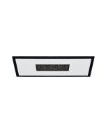 Eglo Marmorata Μοντέρνα Μεταλλική Πλαφονιέρα Οροφής με Ενσωματωμένο LED σε Μαύρο χρώμα 59.5cm 900561