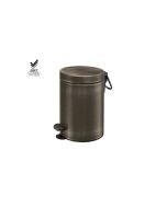 Χαρτοδοχείο 3lt Soft Closιng System Dark Bronze Mat Sanco Waste Bins 90689-DM25  