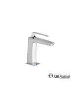 Μπαταρία Νιπτήρα με Αυτόματη Βαλβίδα Luce Frattini decor Chrome 84054D-100