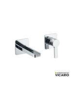 Μπαταρία Νιπτήρα Τοίχου Acqua Vicario Chrome 500029-100