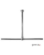 Στήριγμα Οροφής για βέργα κουρτίνας ντους 616-617 Geesa Chrome 618-100