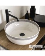 ΝΙΠΤΗΡΑΣ GLAM Φ39 SCARABEO FASCIA SFERA NERO 1807-FSNR