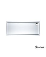 ΝΤΟΥΖ.ΠΑΡΑΛ/ΜΗ ΑΚΡΥΛΙΚΗ 170x70 EXTRA-FLAT Φ90 SIRENE WHITE E17070-300