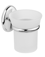 Ποτηροθήκη Γυαλί Χρώμιο Bronze Art Valle AA01-20-10