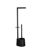 Σταντ Χαρτιού Υγείας και Πιγκάλ Stainless Steel/ABS/PP Μαύρο 17x12.5x65.5cm AWD02071616 AWD02071616