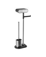 Σταντ Χαρτιού Υγείας και Πιγκάλ Stainless Steel 31x15.3x74.3cm AWD02071980 AWD02071980