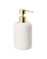 Δοχείο Κρεμοσάπουνου BONITA Stoneware Λευκό 400ml AWD02191912  AWD02191912