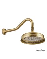 Κεφαλή Ντουζ Φ20 με μπράτσο τοίχου, Oxford Bronze CIV19116-220