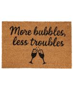 Πατάκι Εισόδου 40x60cm ''More bubbles, less troubles'' MRShome  DF-0007002