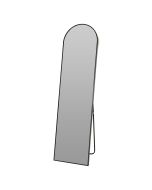 Επιδαπέδιος Καθρέπτης Αλουμινίου 150cm Black MRShome DF-0042000