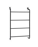 Κρεμάστρα Πόρτας Μεταλλική 44.5x15.5x73cm Black MRShome DF-0062000