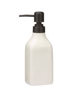 Δοχείο Κρεμοσάπουνου Stoneware 350ml 9x6x19.5cm White MRShome  DF-0096001