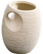 Ποτηροθήκη Κεραμικό Λευκό Bronze Art Επικαθήμενα DG01-05-04