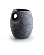 Ποτηροθήκη Κεραμικό Μαύρο Bronze Art Επικαθήμενα DG01-05-04B