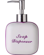 Ντισπενσερ Κεραμικό Λευκό Bronze Art Επικαθήμενα DG01-06-34