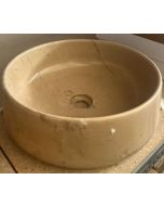 ΝΙΠΤΗΡΑΣ ΜΑΡΜΑΡΙΝΟΣ Φ42 H.14 FOSSIL DARK BEIGE DR42-03323