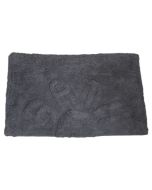 Πατάκι Μπάνιου ''BATH'' από 100% Βαμβάκι 50x80cm Γκρι MRShome DS-3993002