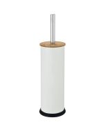Πιγκάλ Μεταλλικό Ivory με Μπαμπού Καπάκι MRShome DS-8933B07