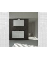 Σετ Έπιπλο Μπάνιου Βάση 60cm Βάση -Νιπτήρας-Καθρέπτης -Φωτιστικό Savvopoulos Economy Emily I-8010 