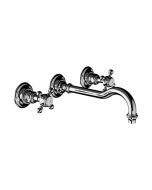 Horus Julia Victoria Julia Victoria Classic Collection - Concealed 3 Hole Basin Set - Matt Nickel 01.263-NM