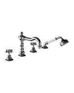 Horus Julia Victoria Julia Victoria Classic Collection - 4 Hole Deck Bath - Matt Nickel 01.466-NM