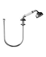 Horus Julia Victoria Julia Victoria Classic Collection - Deck Mounted Pull-up Handset & Flexible 200 Cm - Matt Nickel 01.477-NM