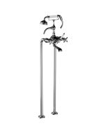 Horus Julia Victoria Julia Victoria Classic Collection - Complete Mixer + Pipes for Free Standing Bath - Chrome 01.498-CH