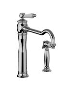 Horus Julia Victoria Julia Victoria Classic Collection - Single Lever Kitchen Mixer, Swivel Spout / No Waste - Matt Nickel 01.723-NM