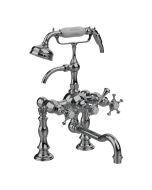 Horus Anthea Classic Collection - Complete Deck Bath / Shower Mixer - Polished Nickel 06.435-NB