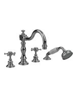 Horus Anthea Classic Collection - 4 Hole Deck Bath / Shower Set - Chrome 06.466-CH