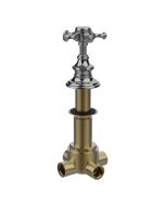 Horus Anthea Classic Collection - 4 Ways Deck Mounted Diverter - Matt Nickel 06.476-NM