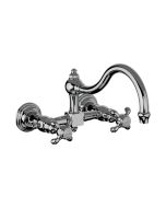 Horus Montmartre Classic Collection - 2 Hole Wall Mounted Kitchen Mixer / No Waste - Chrome 07.102-CH