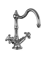 Horus Montmartre Classic Collection - Single Hole Kitchen Mixer/ Spout Length 235 Mm / No Waste - Polished Nickel 07.103-NB