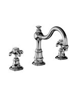 Horus Montmartre Classic Collection - 3 Hole Basin Set with Pop-up Waste, Flexible Hoses - Chrome 07.260-CH