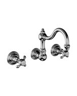 Horus Montmartre Classic Collection - Concealed 3 Hole Basin Set with Waste, No Plug - Polished Nickel 07.262-NB