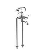 Horus Anthea Classic Collection - Complete Mixer + Pipes for Free Standing Bath - Chrome 10.498-CH