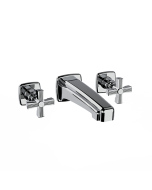 Horus Zéphyr Classic Collection - Concealed Wall Mounted 3 Hole Basin Set - Matt Nickel 16.263-NM