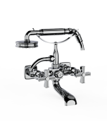 Horus Zéphyr Classic Collection - Complete Wall Bath / Shower Mixer - Polished Nickel 16.414-NB