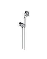 Horus Zéphyr Classic Collection - Wall Shower Set with Wall Hook, Flexible Hose and Handspray - Ice White 16.589-BI