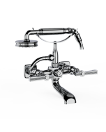 Horus Zéphyr Classic Collection - Complete Wall Bath / Shower Mixer - Metal Gun 17.414-CF