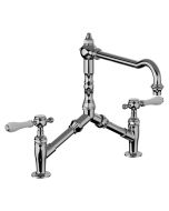 Horus Julia Victoria Julia Victoria Classic Collection - 2-hole Kitchen Mixer / Adjustable Centers / No Waste - Matt Nickel 19.121-NM