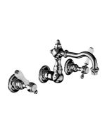 Horus Julia Victoria Julia Victoria Classic Collection - Concealed 3 Hole Basin Set with Waste, No Plug - Matt Nickel 19.262-NM