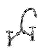 Horus Coventry Classic Collection - 2-hole Kitchen Mixer / Adjustable Centers / No Waste - Matt Nickel 28.121-NM