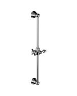 Horus Coventry Classic Collection - Rail with Adjustable Handset Hook and Bracket - Chrome 28.545-CH