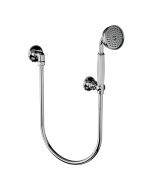 Horus Coventry Classic Collection - Wall Shower Set with Wall Hook, Flexible Hose and Handspray - Matt Nickel 28.589-NM