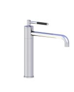 Horus Minoé Contemporary Collection - Single Lever Kitchen Mixer, Swivel Spout /no Waste - Metal Gun 37.703-CF